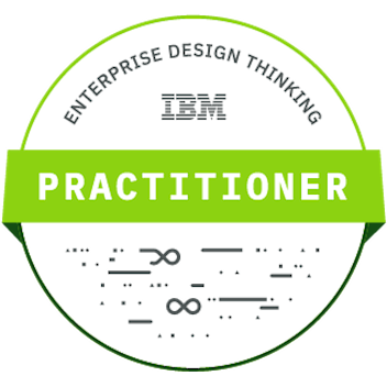 Enterprise Design Thinking Practitioner badge