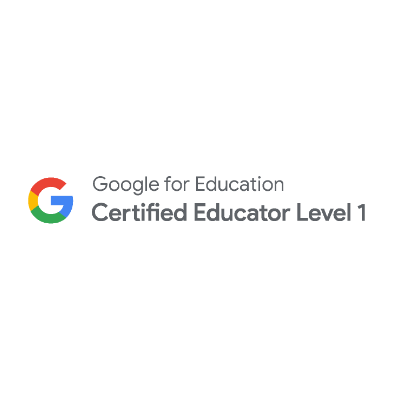 Google Certified Educator Level 1 badge